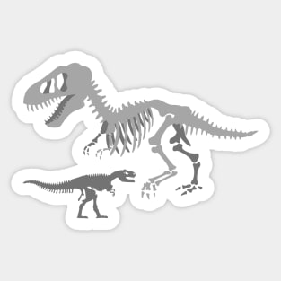 Dinosaur skeleton Sticker